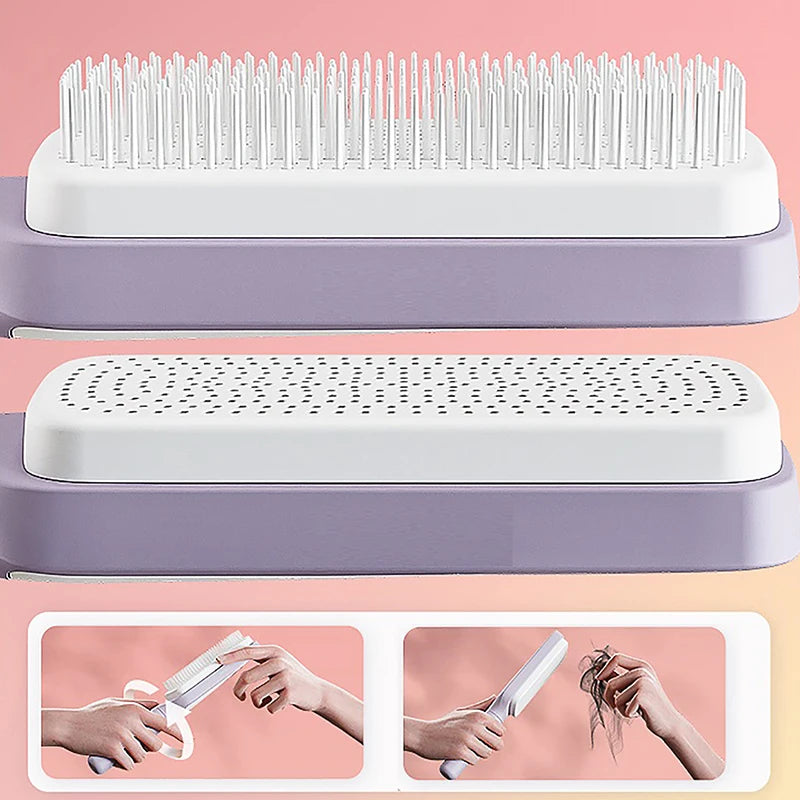 Self-Cleaning Luxury HairbrushTM