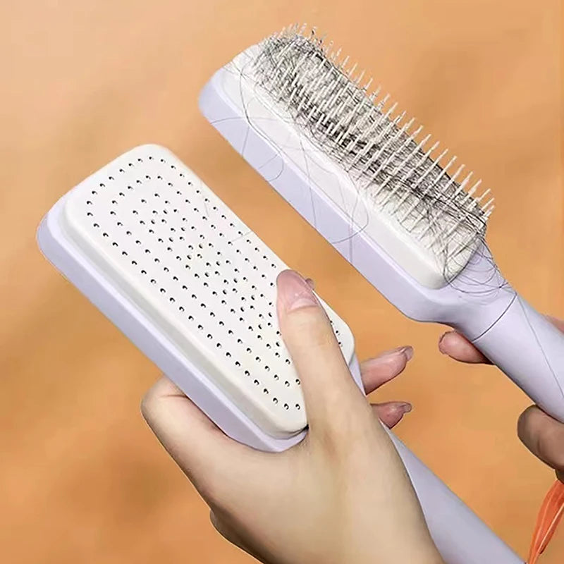 Self-Cleaning Luxury HairbrushTM